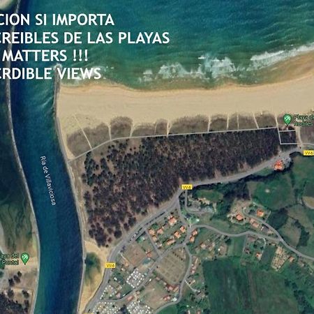 La Villa De Maria I Playa Beach El Puntal Asturias Villaviciosa  Exterior foto